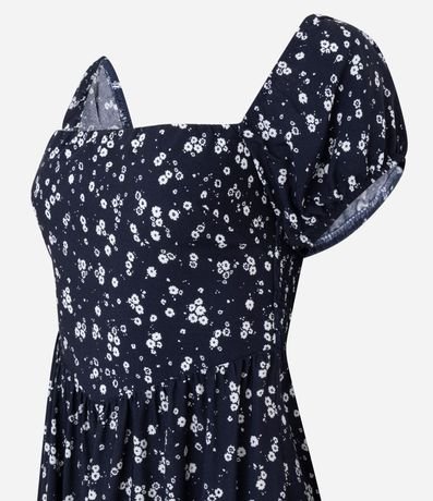 Vestido New Midi en Viscosa con Estampa Floral 2