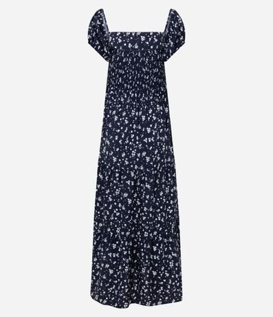 Vestido New Midi en Viscosa con Estampa Floral 3