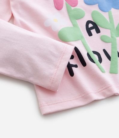 Blusa Slim Infantil con Estampado Floral – Talle 1 a 5/6 4