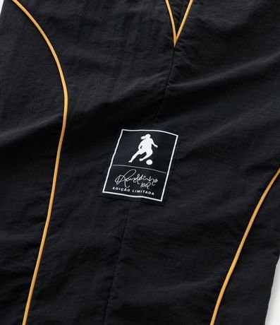 Pantalón Masculino Microfibra Ronaldinho con Piping Contrastante 8