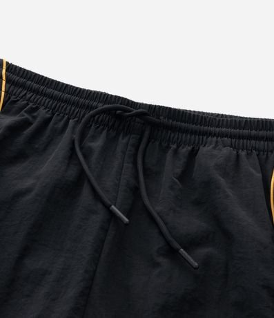 Pantalón Masculino Microfibra Ronaldinho con Piping Contrastante 11