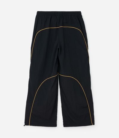Pantalón Masculino Microfibra Ronaldinho con Piping Contrastante 13