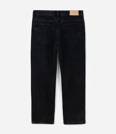 Pantalón de Jean Recto con Bolsillo y Cierre en Cremallera 3