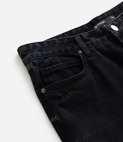 Pantalón de Jean Recto con Bolsillo y Cierre en Cremallera 4