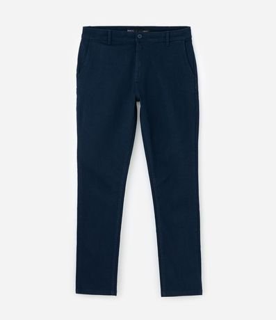 Pantalón Skinny en Sarga con Elastano