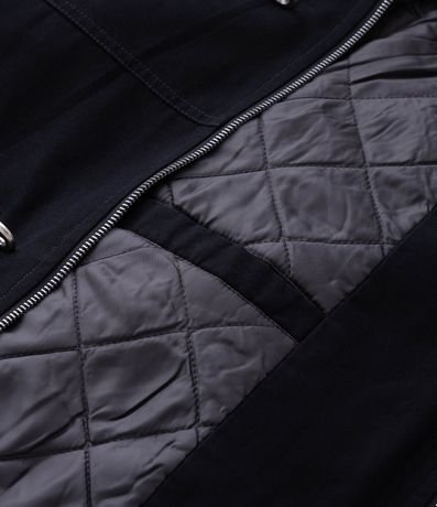 Campera Pesada en Sarga Lisa con Trava de Metal 11