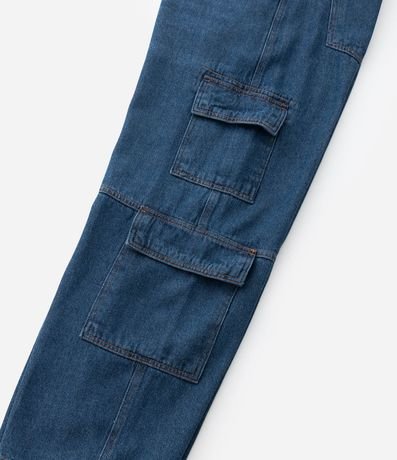 Pantalón Infantil Skater en Jeans con Multibolsillos – Talle 7 a 14 años 8