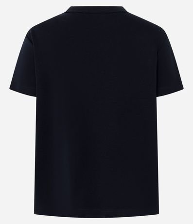 Blusa Básica Regular de Algodón 3