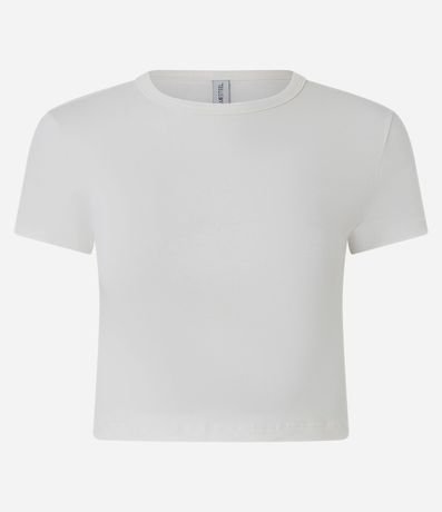 Blusa Baby Tee en Algodón con Sisa Deslocada 5