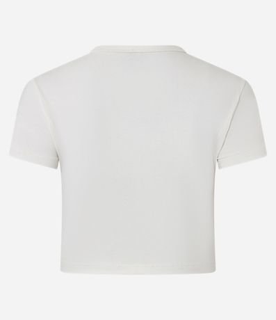 Blusa Baby Tee en Algodón con Sisa Deslocada 6