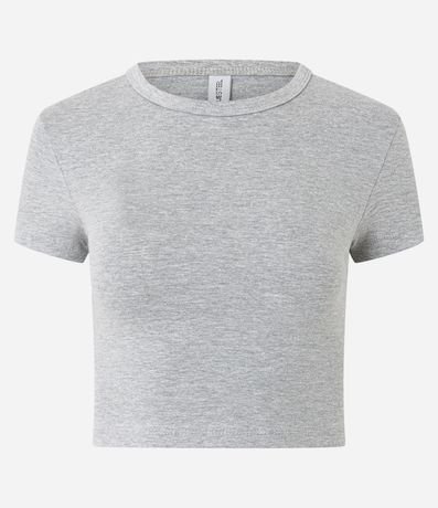 Blusa Baby Tee en Algodón con Sisa Deslocada 5