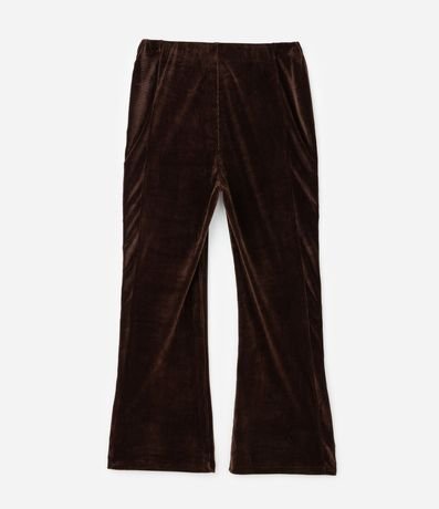 Pantalón Deportiva en Plush con Recortes Curve & Plus Size 7