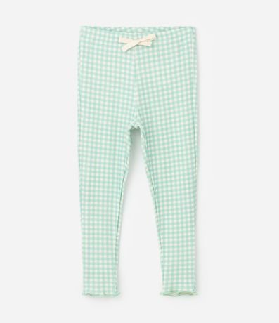 Pijama Infantil con Blusa Floral y Pantalón de Cuadros – Talle 1 a 6 años 6