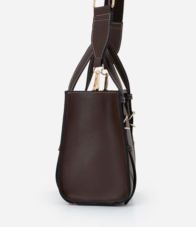 Bolsa Satchel Mediana con Correa de Mano Desmontable y Boho Romántico 2