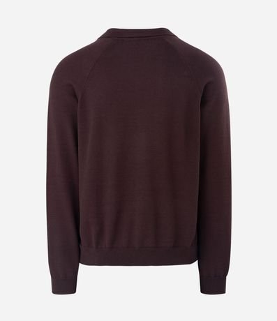 Suéter Boxy en Jacquard con Lettering 8