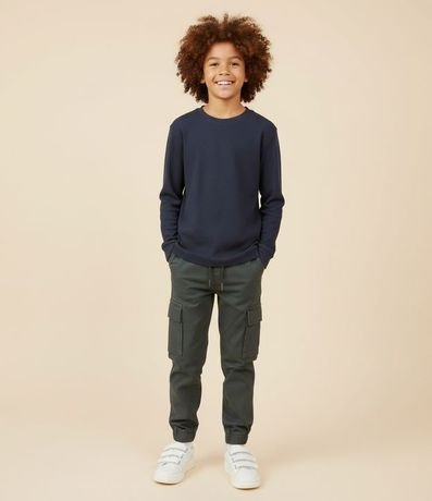 Remera Infantil en Algodón Texturizado – Talle 5 a 14 años