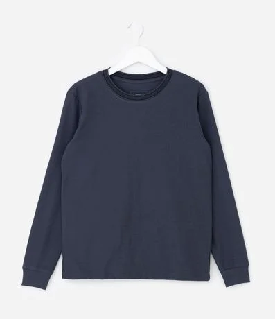 Remera Infantil en Algodón Texturizado – Talle 5 a 14 años 2