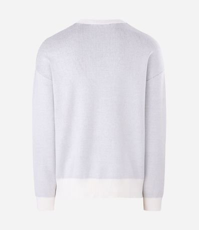 Suéter Boxy en Jacquard con Lettering 6