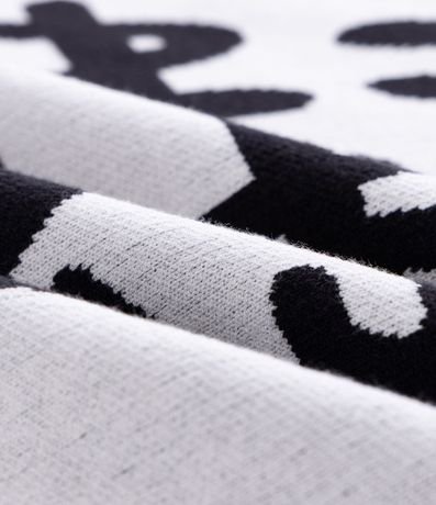 Suéter Boxy en Jacquard con Lettering 7