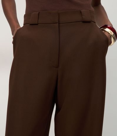 Pantalón Recto Sastre con Trabillas Largas 4