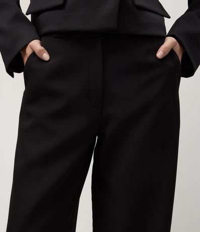 Pantalón Recto Sastre con Trabillas Largas 4