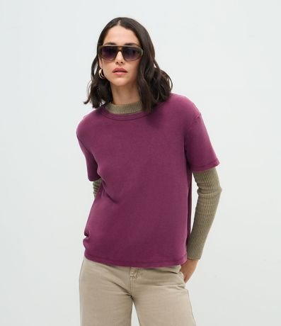Blusa Básica Regular de Algodón 2