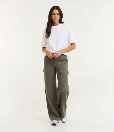 Remera Oversized en Algodón con Manga Corta 5