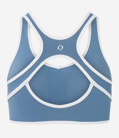 Top Nadador Deportivo con Bies Contrastante y Copa 6