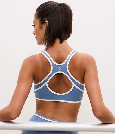 Top Nadador Deportivo con Bies Contrastante y Copa 4