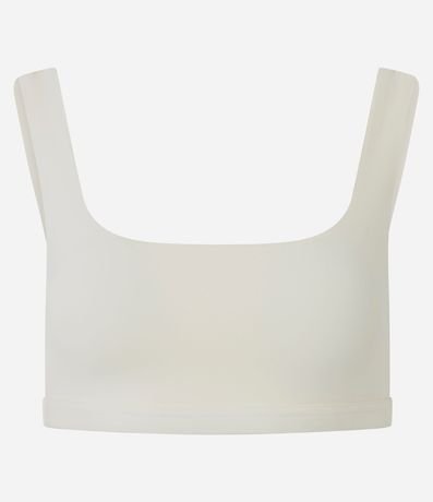 Top Deportivo en Microfibra con Abertura en V y Copa 4