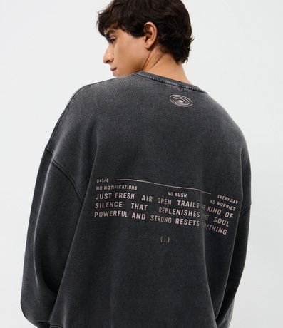 Buzo Oversized de Frisa Silence Everything 3