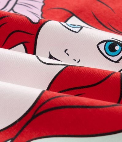 Conjunto Infantil Blusa y Short con Estampado Ariel  la Sirenita– Talle 1 a 5/6 9