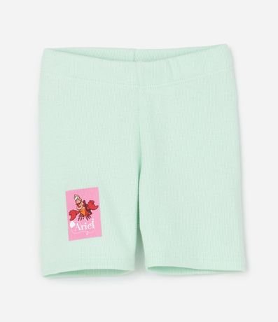 Conjunto Infantil Blusa y Short con Estampado Ariel  la Sirenita– Talle 1 a 5/6 4