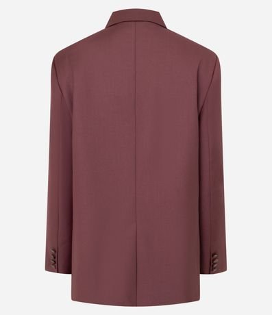 Blazer Sastre con Cuello Solapa y Forro Interno 6