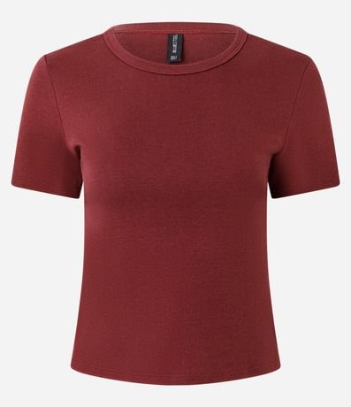 Blusa Baby Look Básica en Algodón 4