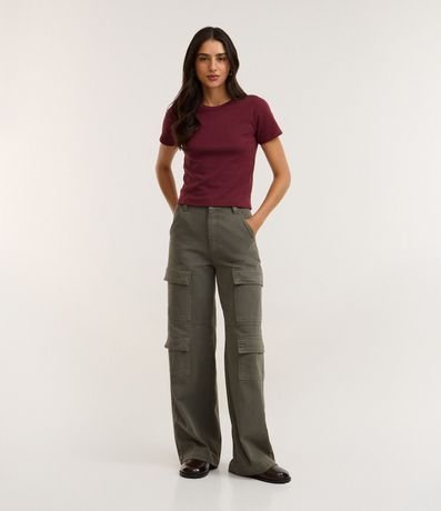 Blusa Baby Look Básica en Algodón 2