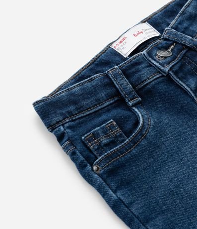 Pantalón Infantil Jeans Skinny con Elastano – Talle RN a 18 Meses 4