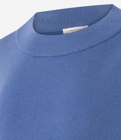 Buzo Suéter en Tricot con Puño Ajustado 6