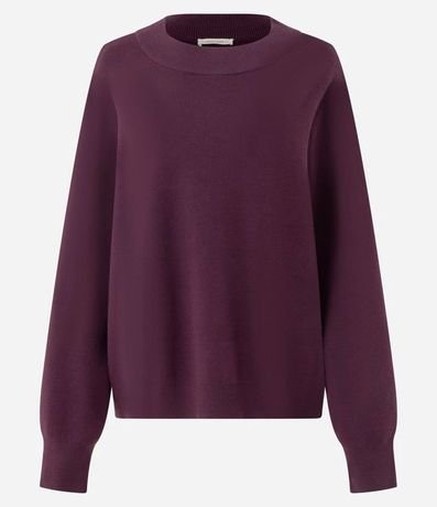 Buzo Suéter en Tricot con Puño Ajustado 5