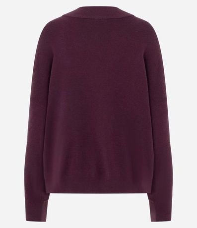 Buzo Suéter en Tricot con Puño Ajustado 7