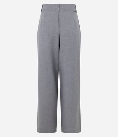 Pantalón Pantalona Sastre con Cinturón y Pliegues 7