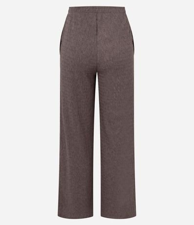 Pantalón Recto con Texturizado 6