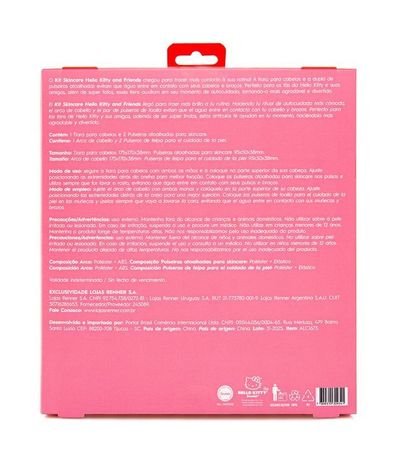 Kit Vincha para el Pelo + Muñequeras para Skincare Hello Kitty Alchemia 3