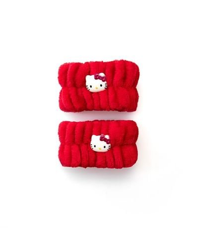 Kit Vincha para el Pelo + Muñequeras para Skincare Hello Kitty Alchemia 6