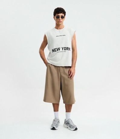 Musculosa Algodón con Lettering New York 2