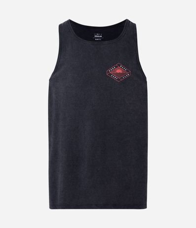 Musculosa Regular con Estampa de Atarceder