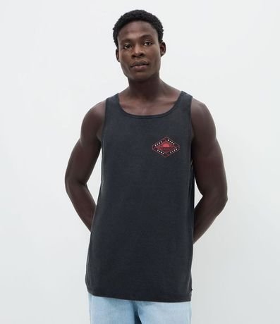 Musculosa Regular con Estampa de Atarceder