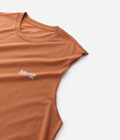 Remera Sin Mangas en Algodón con Estampas Gráficas 8