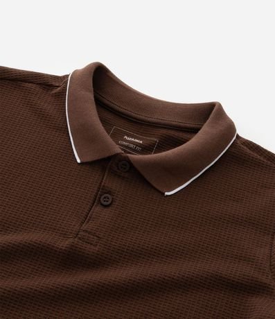 Remera Polo Infantil Texturizada - Talle 5 a 14 años 8