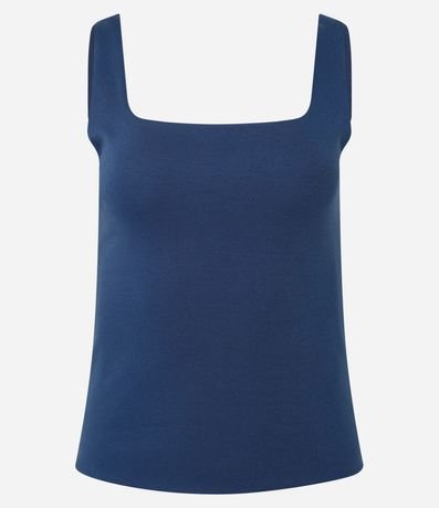 Blusa en Rib con Bretel Ancho 6